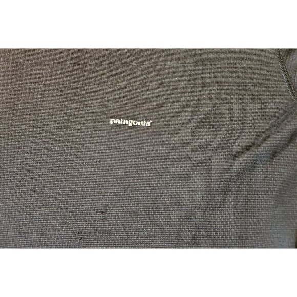 Patagonia Men's Large Capilene Midweight Crew Base Layer Shirt Black - Picture 2 of 12